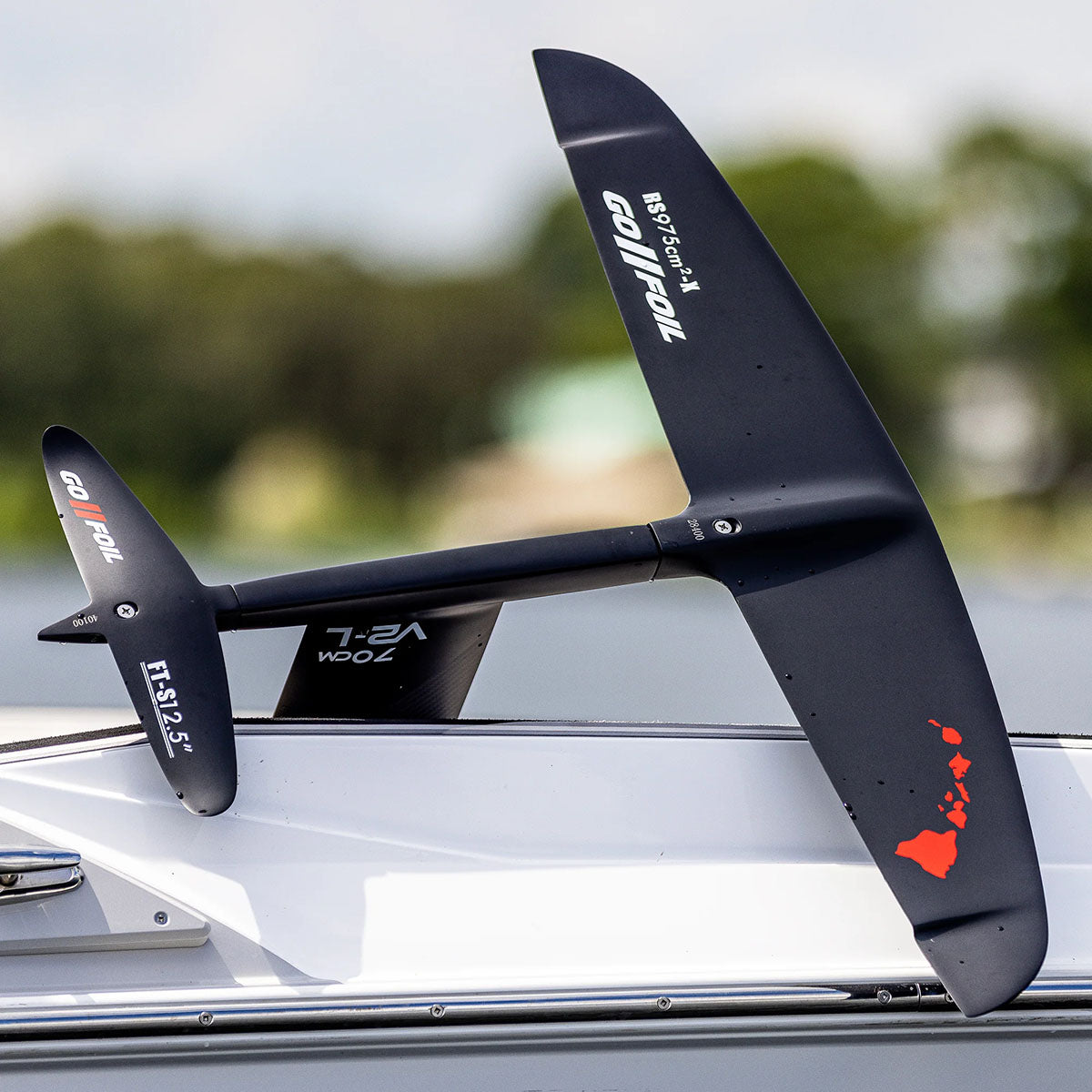 Phase 5 Gadget + Go Foil RSX Flip Wake Foil Package - Pure