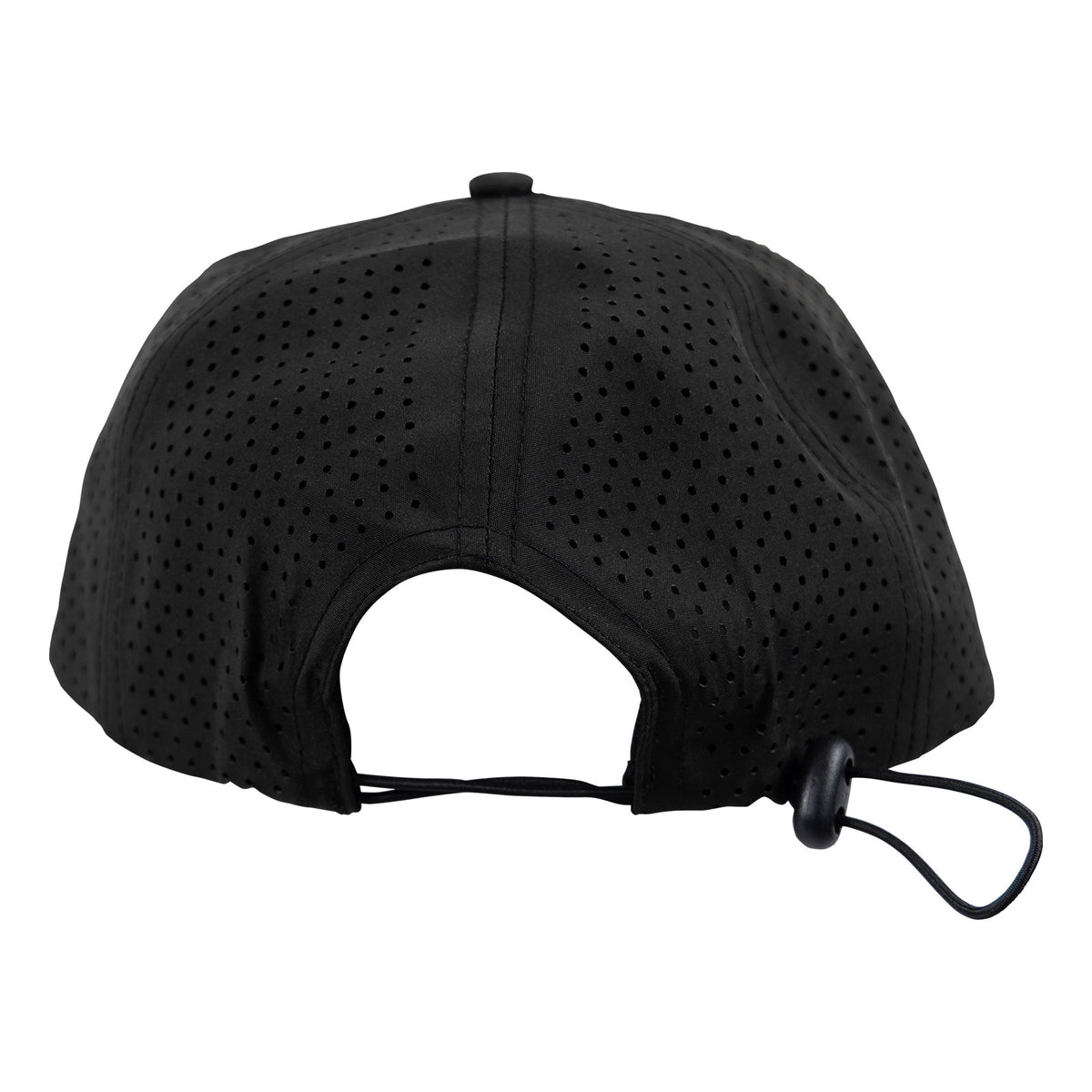 Phase 5 Classic Logo Premium Surf Hat, rear bungee strap and snapback
