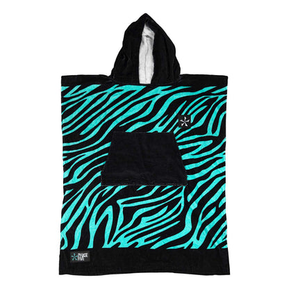 Phase 5 Zebra Hooded Kids Towel, kids poncho towel