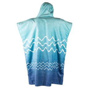 Radar Change Poncho in Blue Tropic