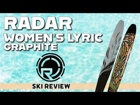 Radar Graphite Lyric Women's Water Ski 2025