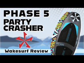 Phase 5 Party Crasher Wakesurf Board 2025