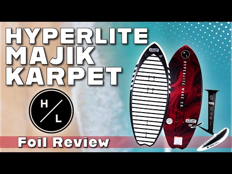 Hyperlite Majic Karpet / MK 1500 Aluminum Wake Foil Package 2025