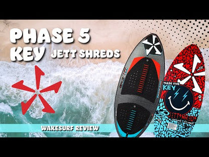 Phase 5 Key Jett Shreds Wakesurf Board 2025
