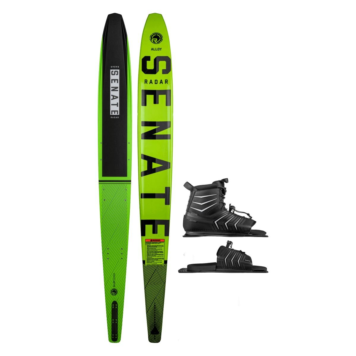 Radar Alloy Senate w/ Vector Vector ARTP Water Ski Package 2022 - BoardCo