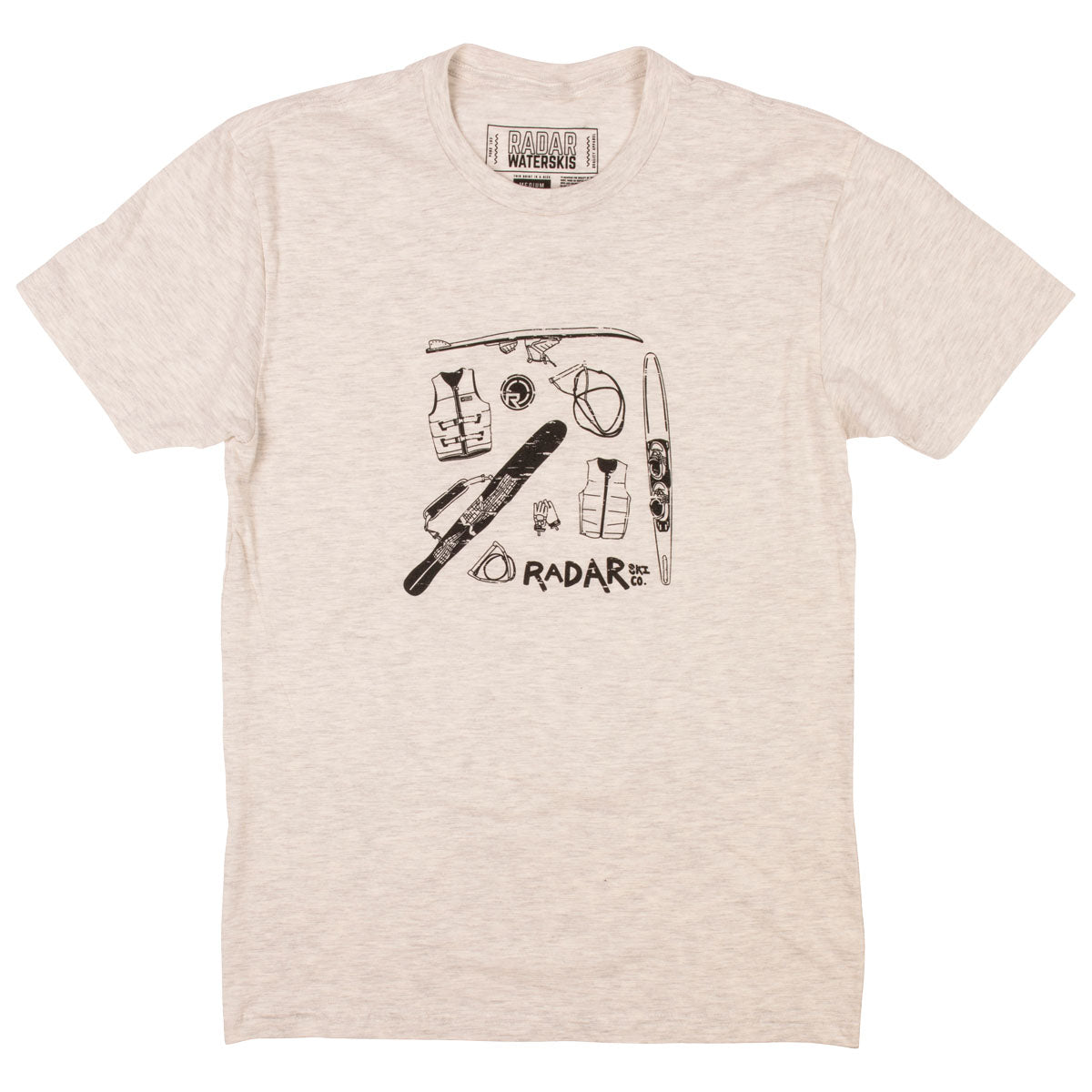 Radar Collection Tee in Oatmeal - BoardCo