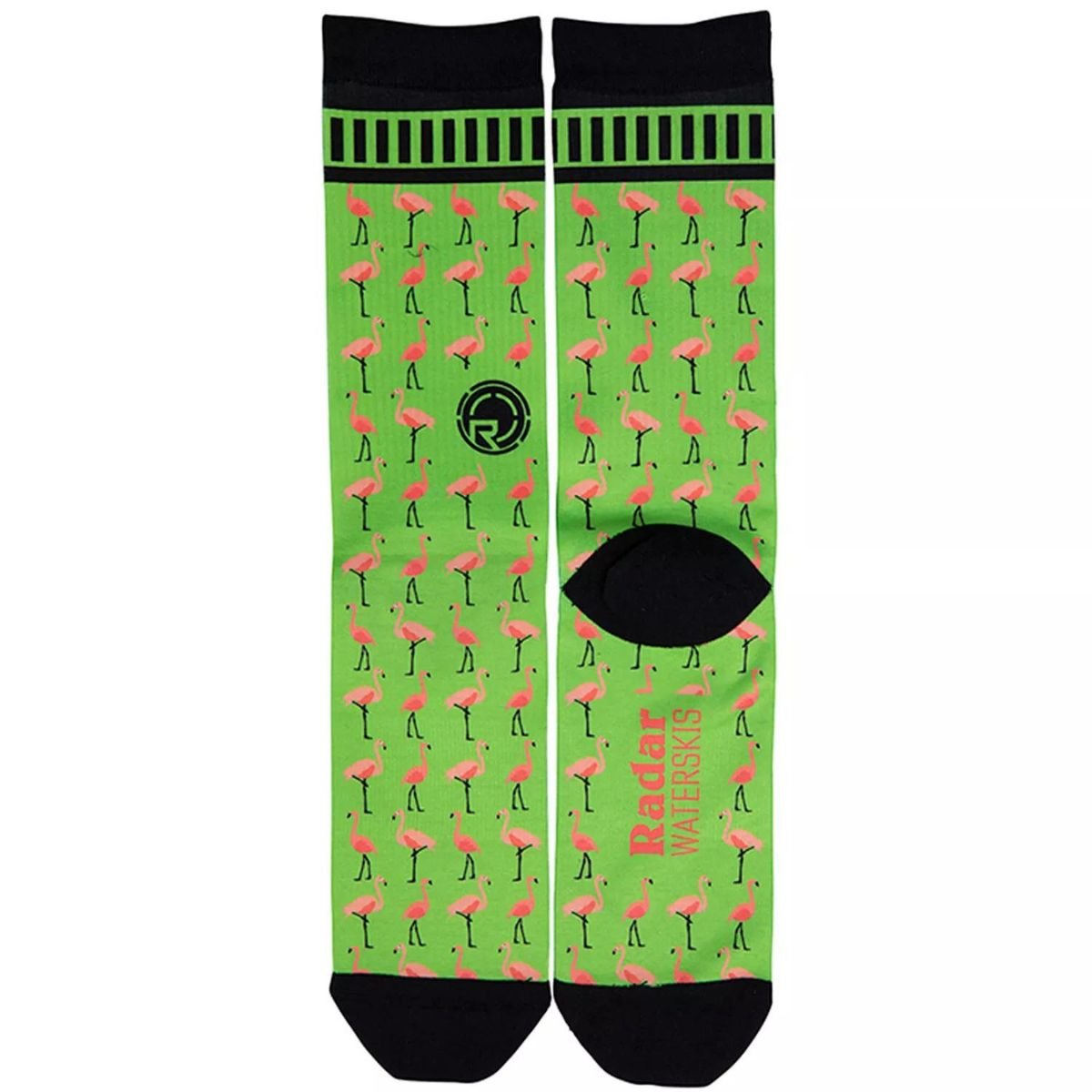 Radar Crew Socks in Flamingo Gang - BoardCo