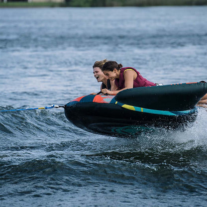 Radar Edge 2 Tube, riders crossing the wake