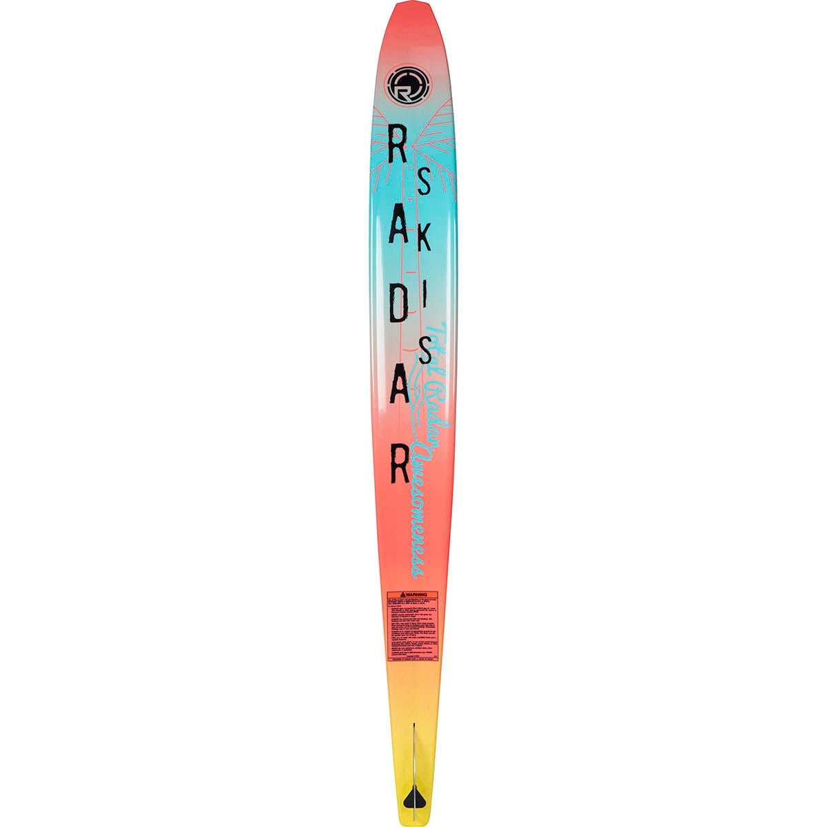 Radar Girl's TRA Water Ski White / Blue / Coral 2021 - BoardCo