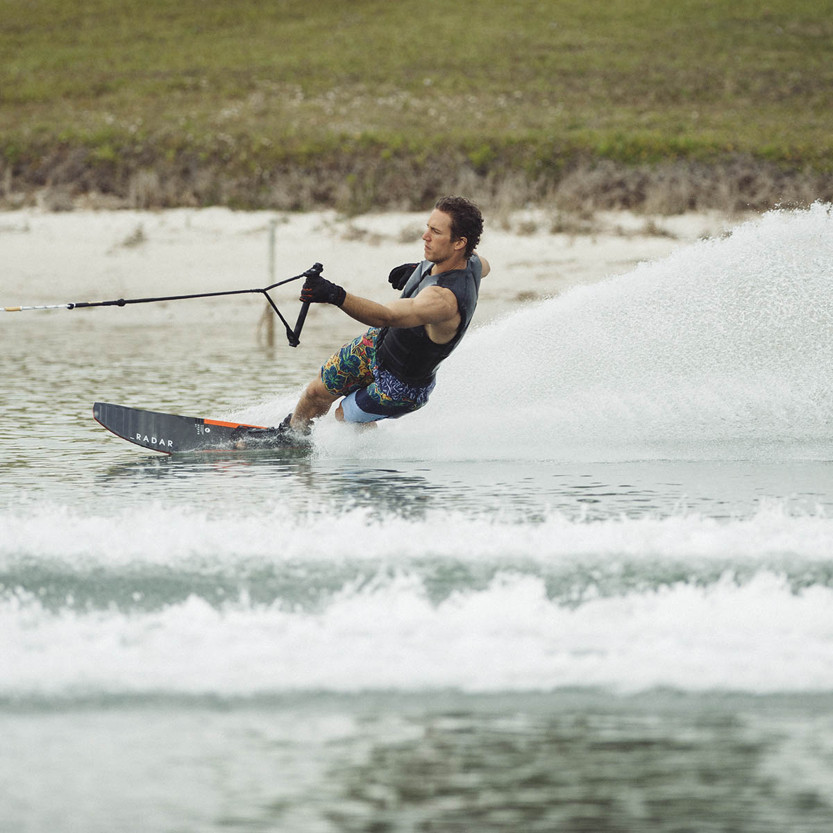 Radar Graphite Senate Water Ski Caff Orange/Carbon/Black 2019 - BoardCo