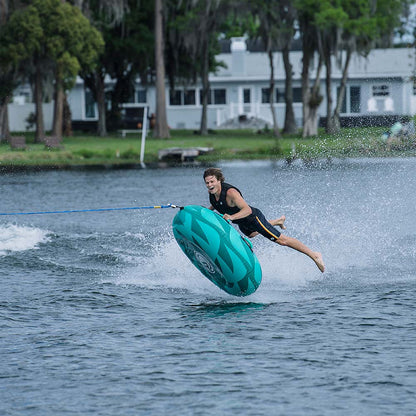 Radar Vortex Tube, riders crossing the wake