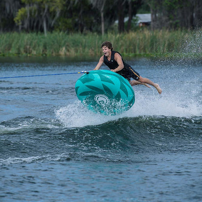 Radar Vortex Tube, riders crossing the wake