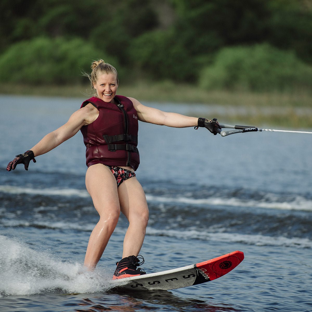 Radar Women's Session Water Ski Coral / Silver 2021 - BoardCo