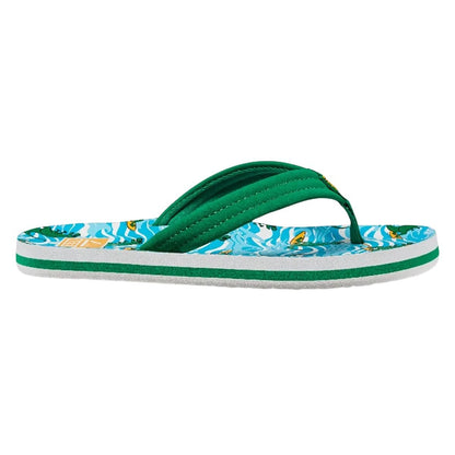 Reef Kids Ahi Surfing Dino in Green - BoardCo