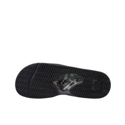 Reef Men's Fanning Slide in Olive Camo - BoardCo