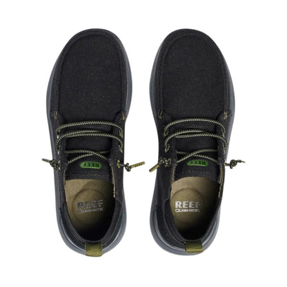 Reef Men's Swellsole Whitecap in Black - BoardCo