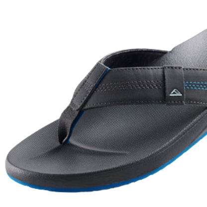 Reef Santa Ana Men's Sandal in Gunmetal/Ocean - BoardCo