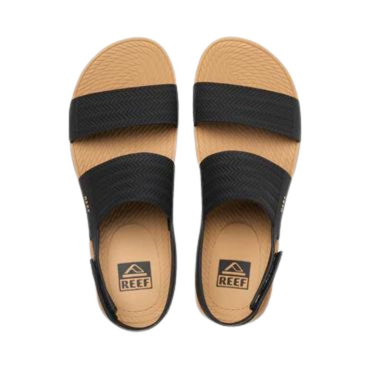 Reef Water Vista Women's Sandal in Black/Tan - BoardCo