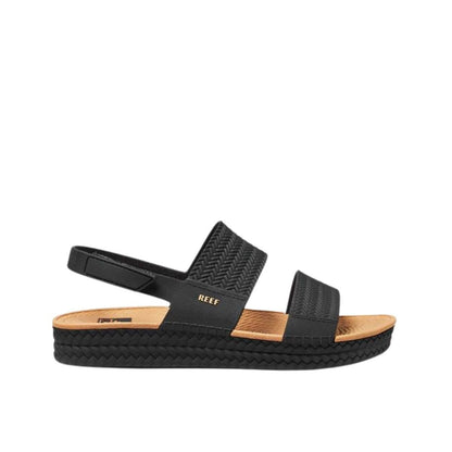 Reef Water Vista Women's Sandal in Black/Tan - BoardCo
