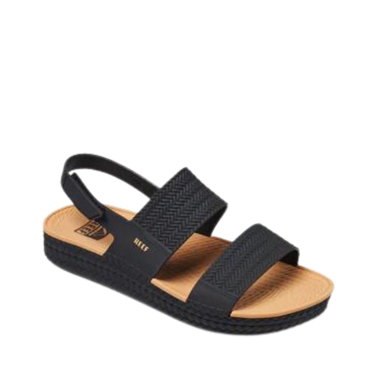 Reef Water Vista Women's Sandal in Black/Tan - BoardCo
