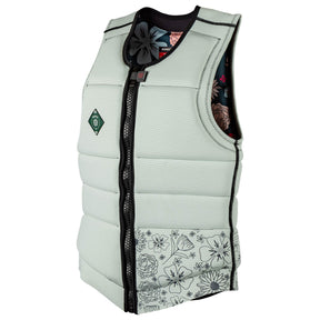 Ronix Rise Women's Comp Wake Vest in Mint / Floral
