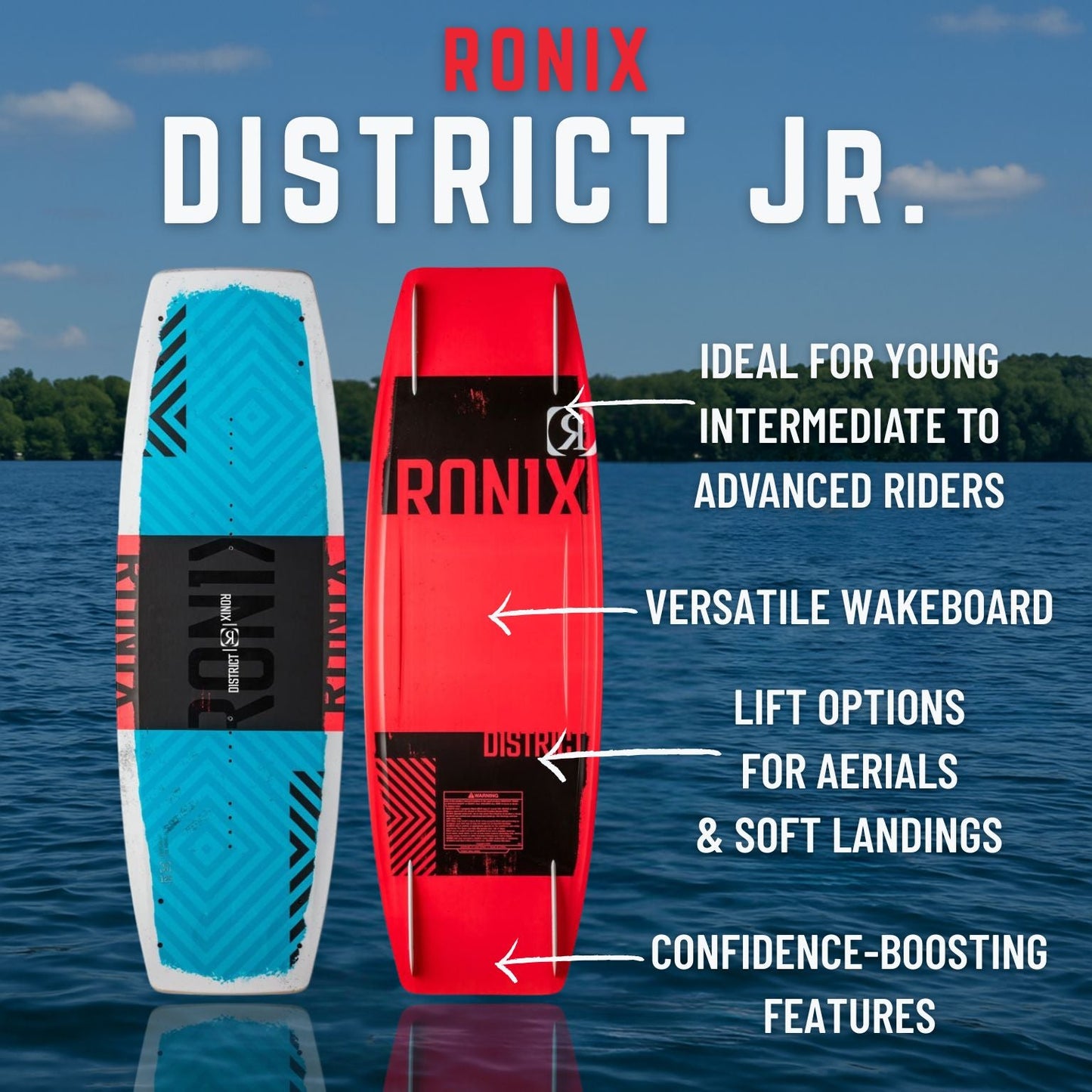 Ronix District Jr Wakeboard 2025 - BoardCo