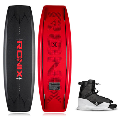 Ronix District + District 2027, top and underside beside a binding