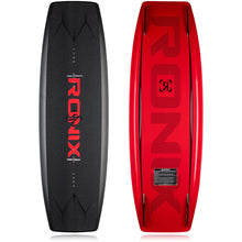 Ronix District Wakeboard 2027, black deck and red underside