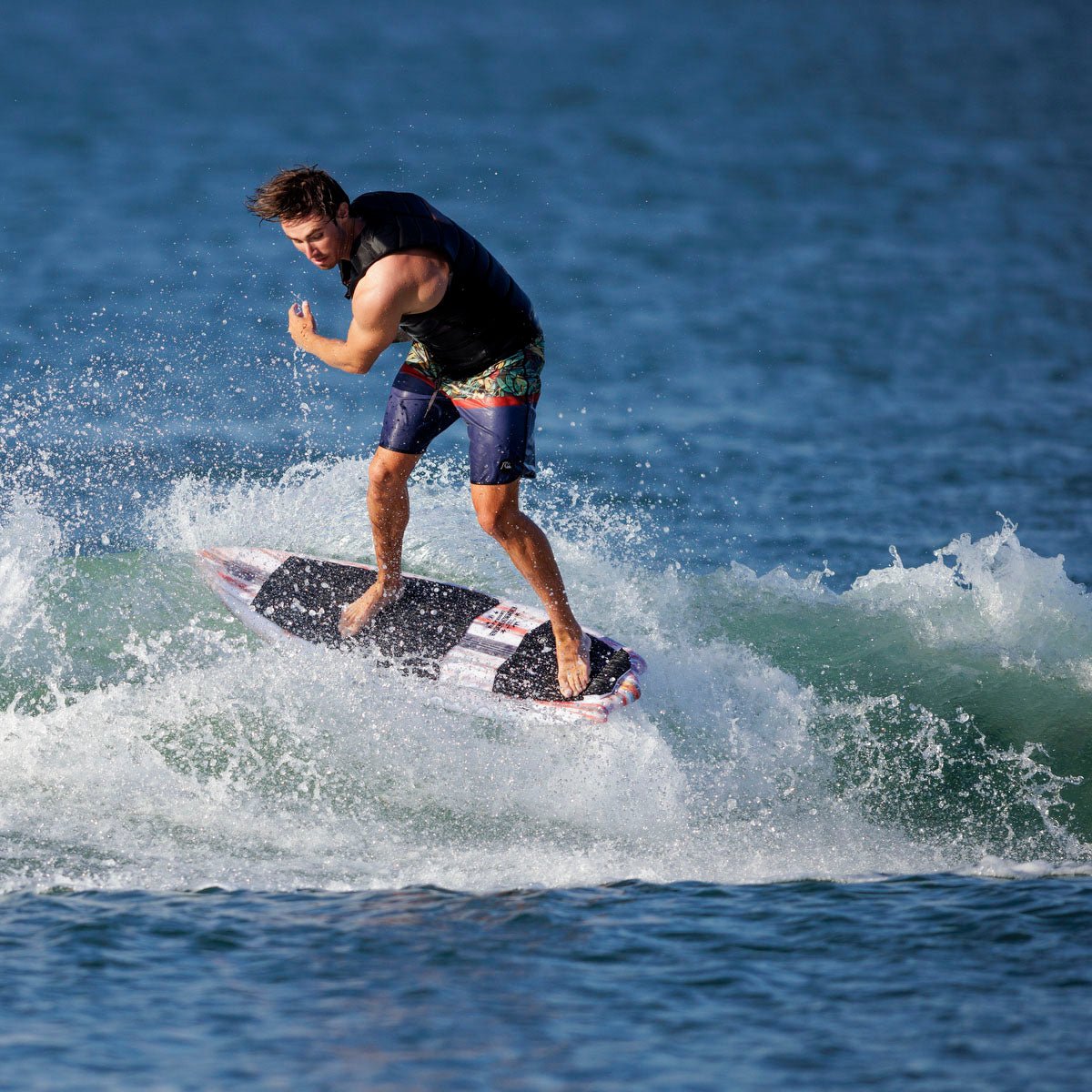 Ronix Atlantik Flyweight Wakesurf Board - Fast, Reactive Surf