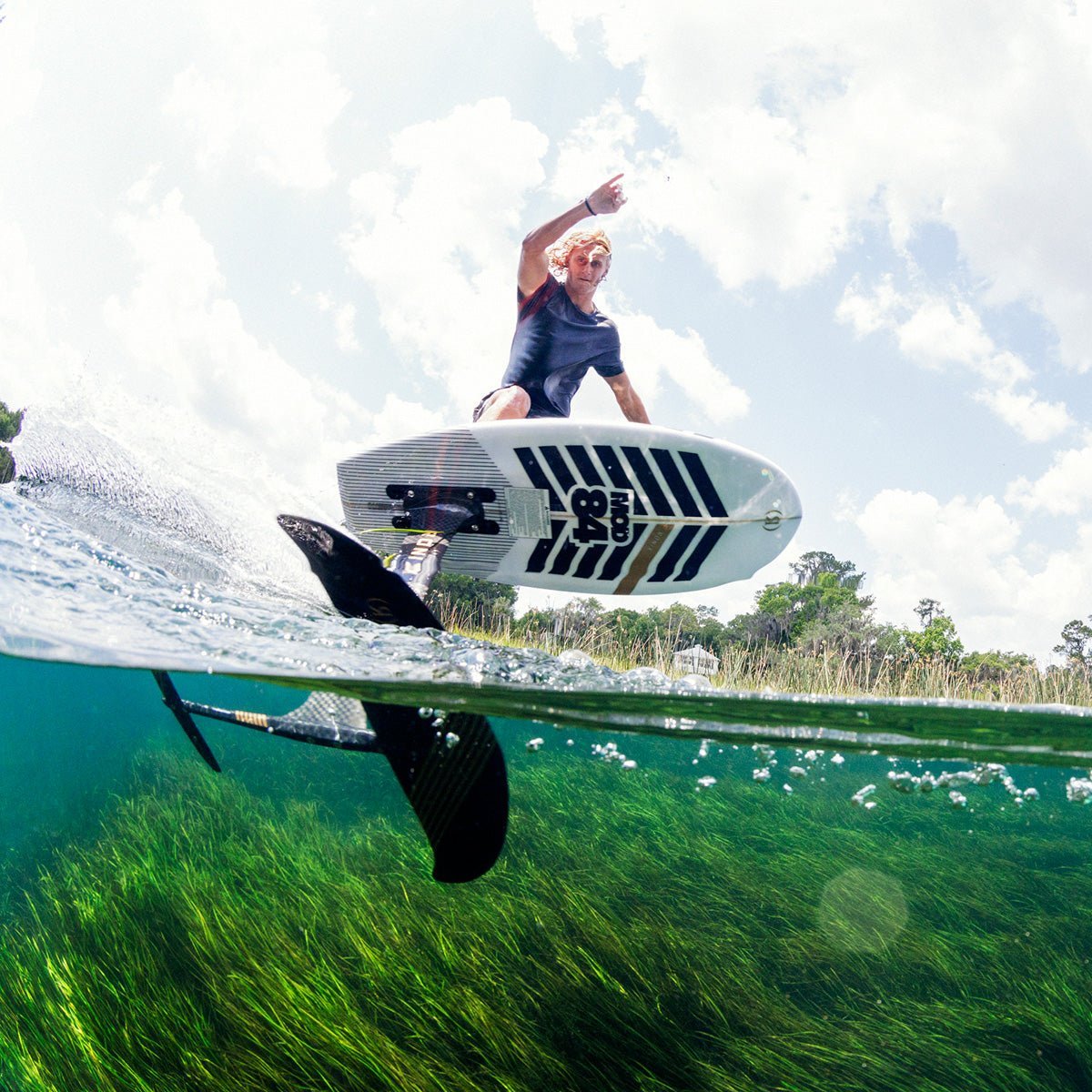 Ronix MOD 84 Pro / Shadow Carbon Speed Wake Foil Package 2025 - BoardCo