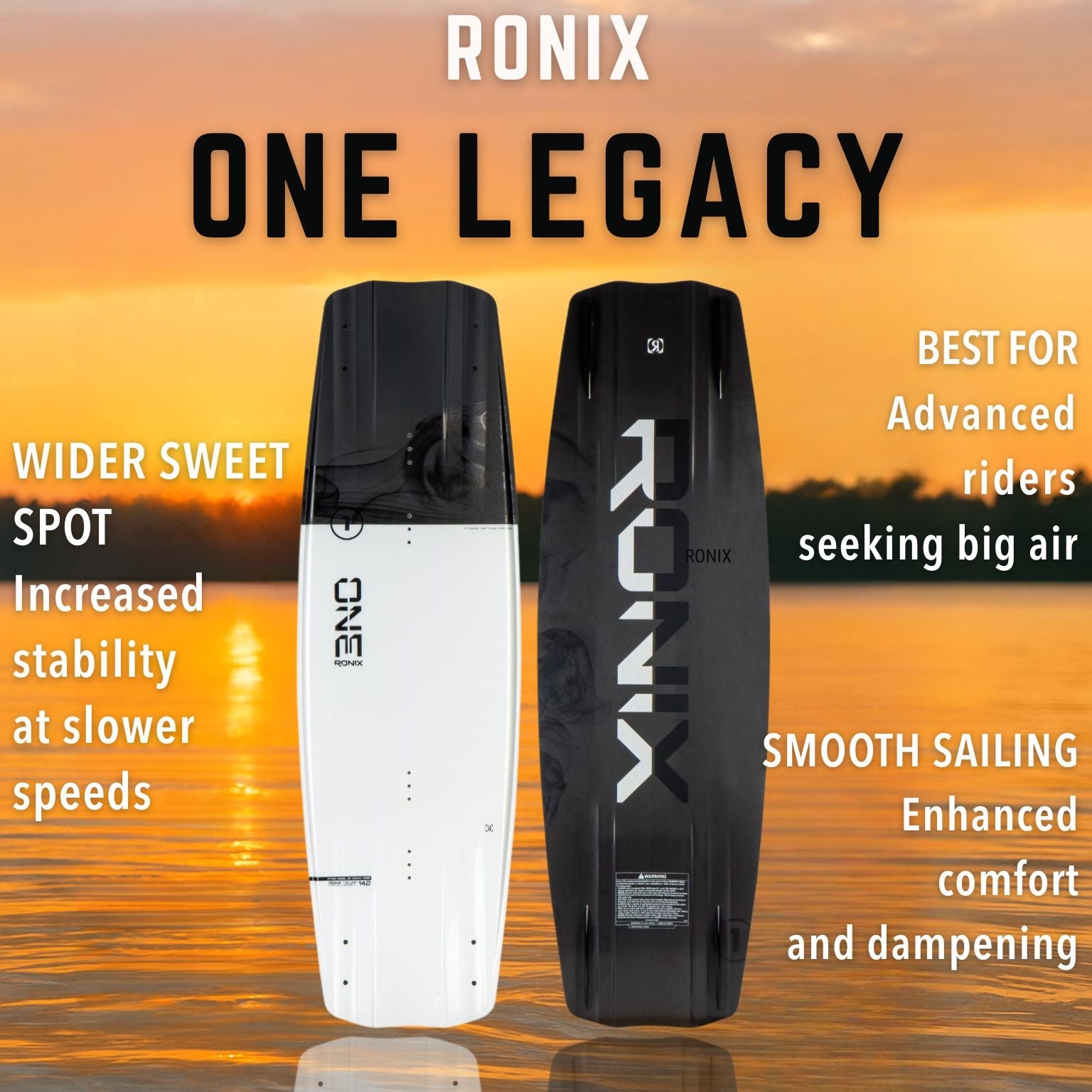 Ronix One Legacy Core Wakeboard | BoardCo – BoardCo