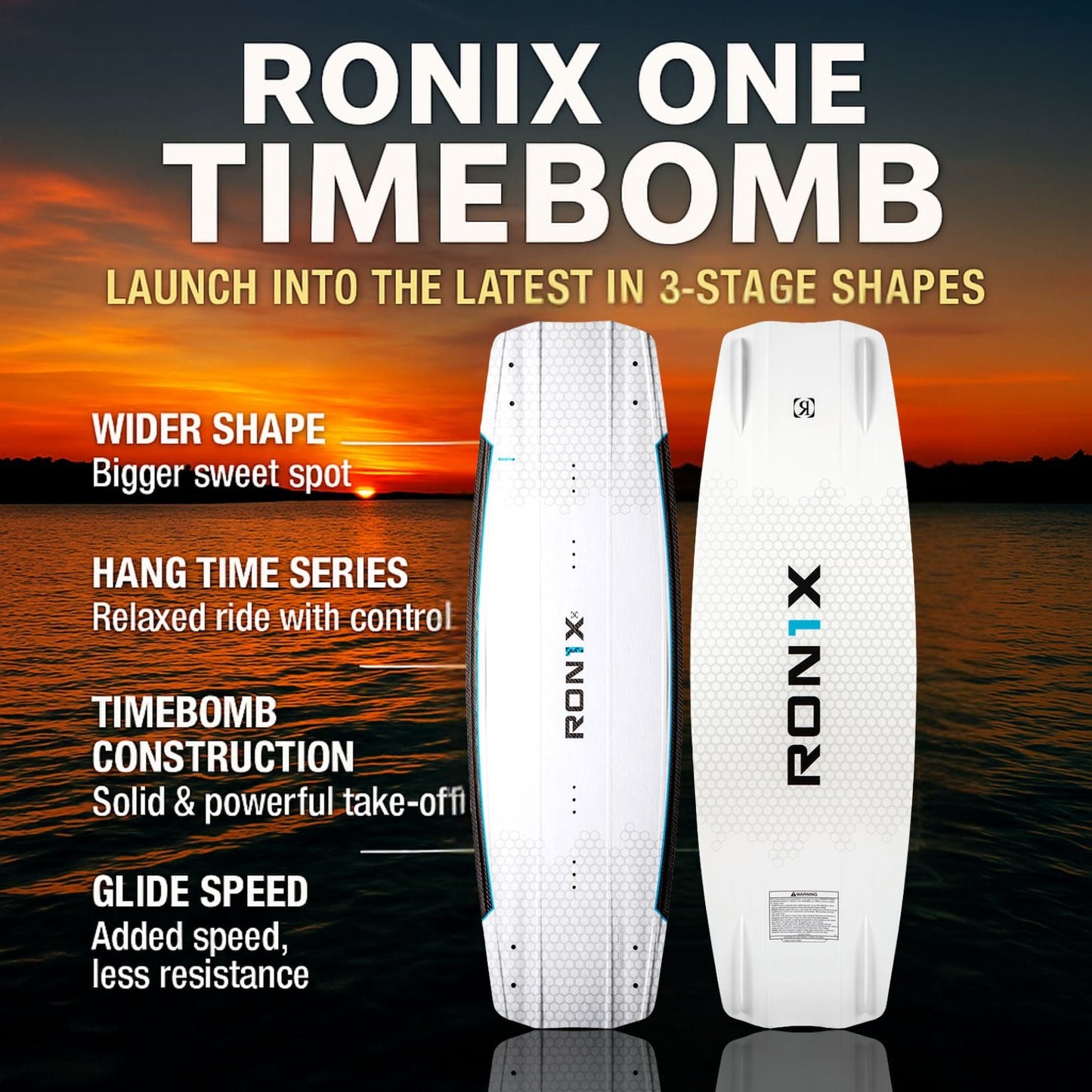 Ronix One Timebomb Wakeboard 2023 - BoardCo