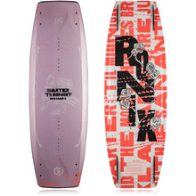 Ronix Quarter 'Til Midnight Wakeboard 2027, pink deck and coral, white and black underside