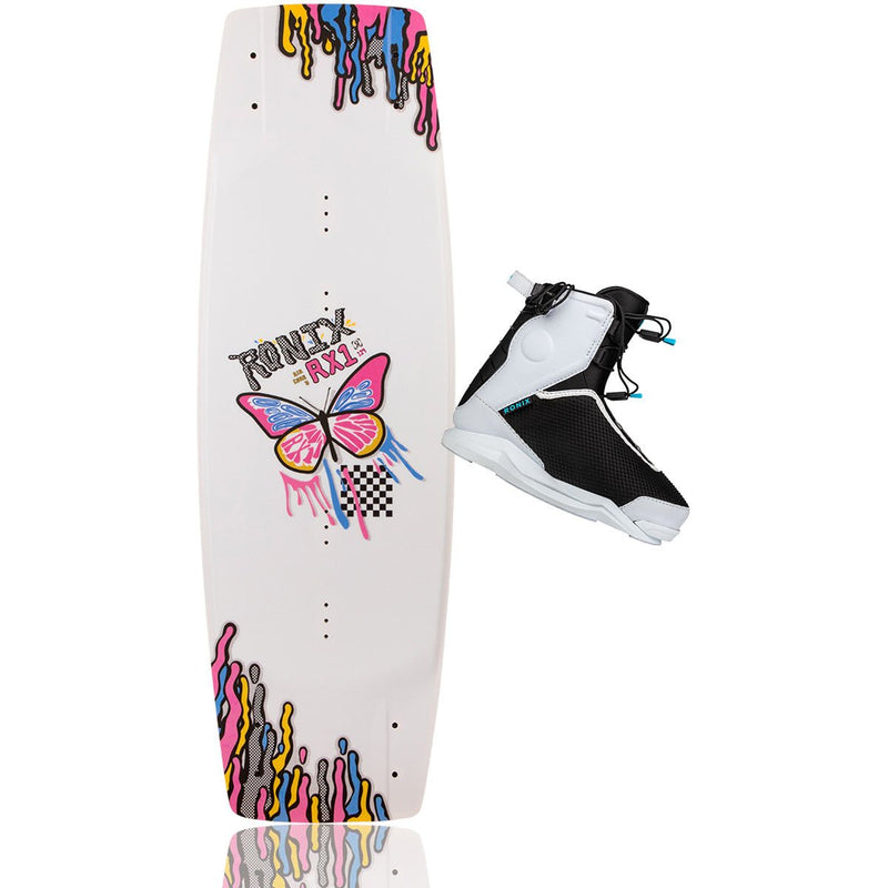 Ronix RX1 w/ Vision Pro Girl's Wakeboard Package 2026 | BoardCo