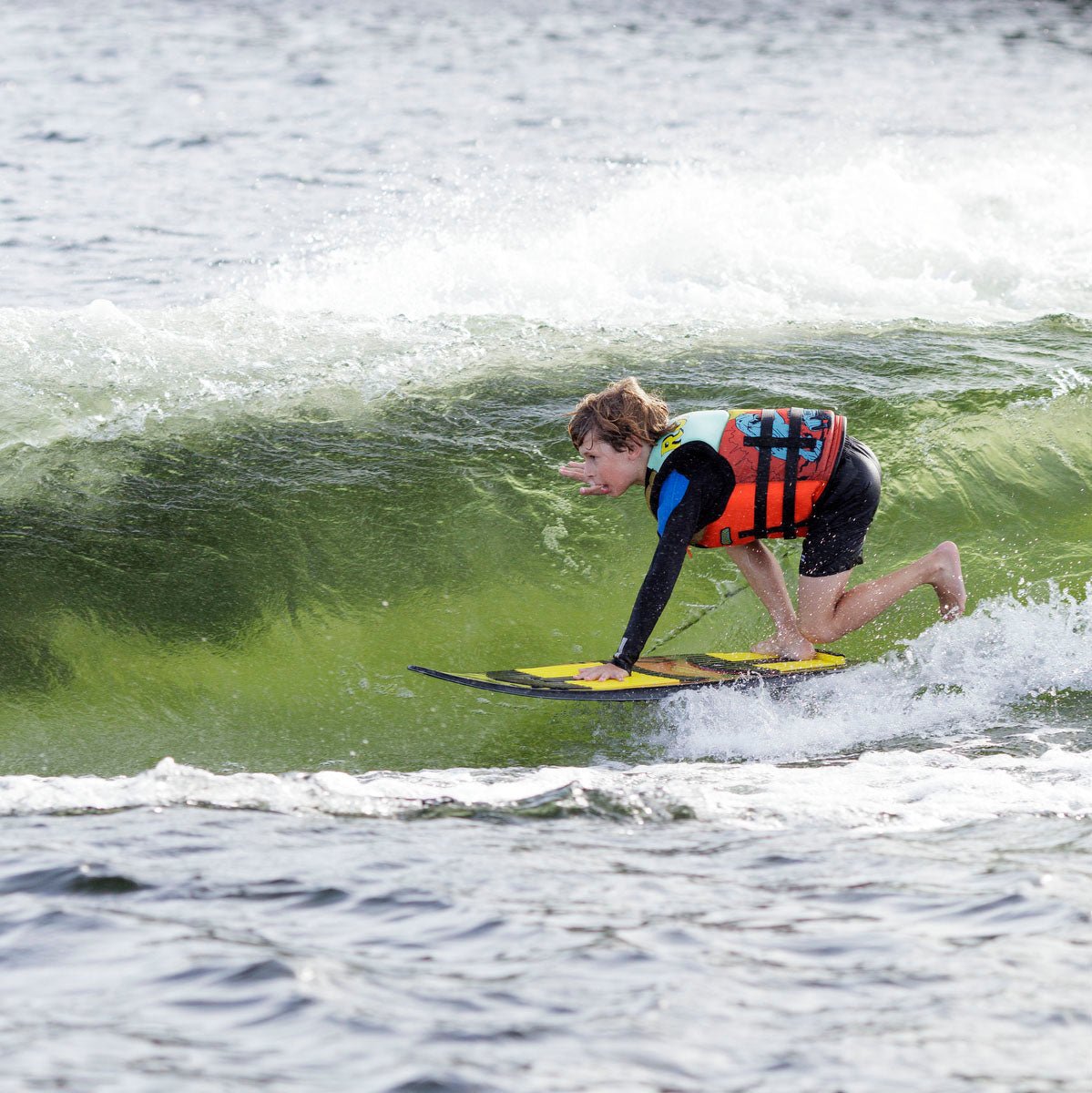 Ronix Sonic Fish Boys Wakesurf Board - Kids Wakesurfing | BoardCo