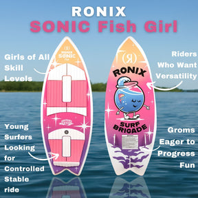 Ronix Sonic Fish Girl's Wakesurf Board 2025 - BoardCo