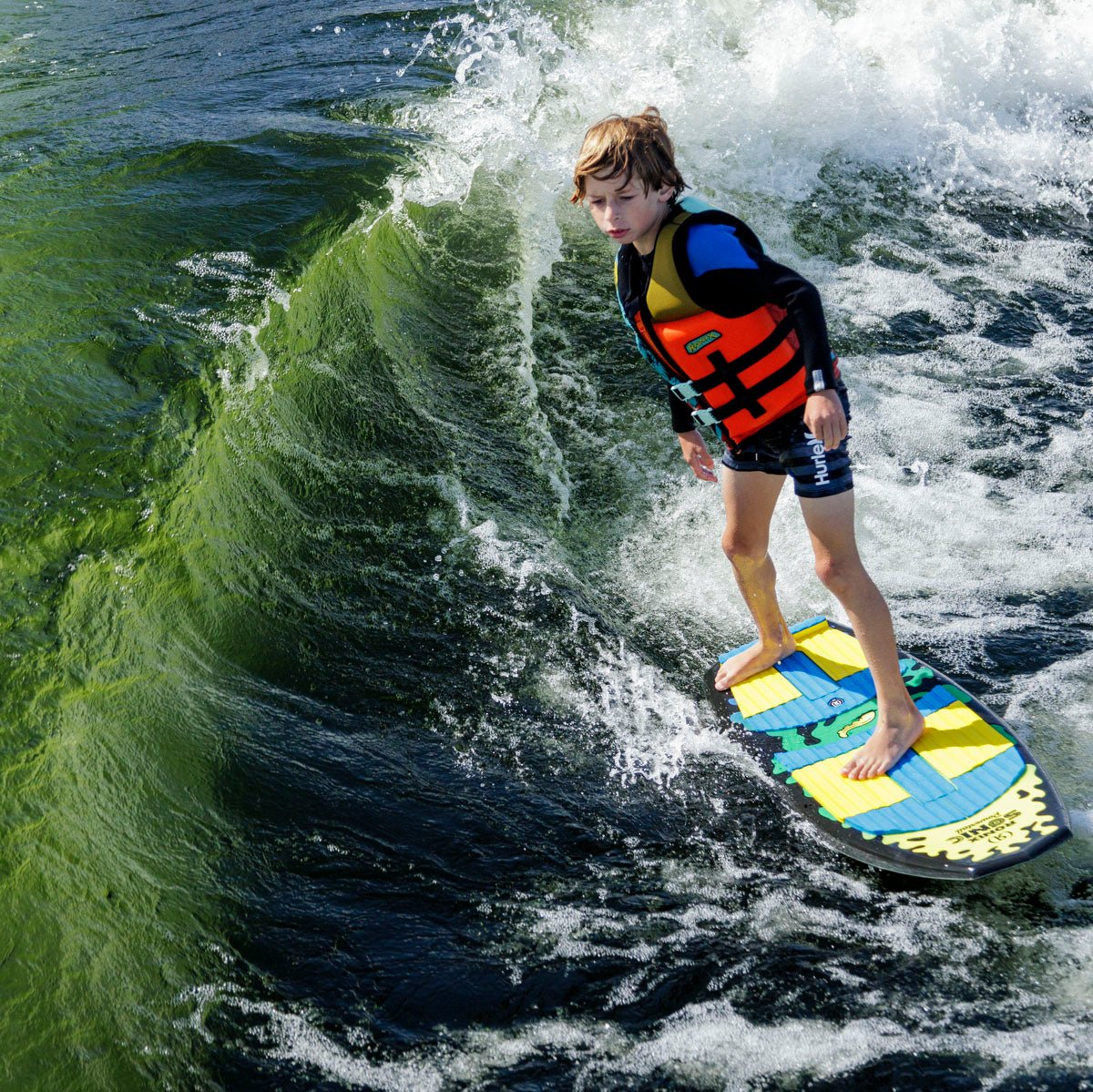 Ronix Sonic Powertail Kids Wakesurf Board – Stable Kids Surfer