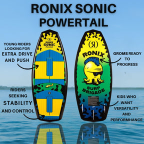 Ronix Sonic Powertail Kids Wakesurf Board 2025 - BoardCo