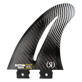 Ronix Flo Thru Button Tech Wakesurf Fin