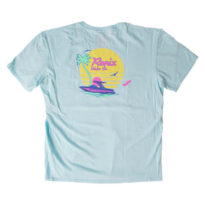 Ronix Paradise Tee in Blue- Unisex