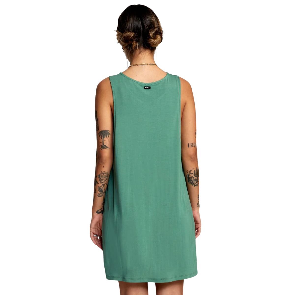 eclipse green dress RVCA Eclipse Dress in Green Ivy BoardCo