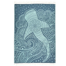 Sand Cloud Mr Whale Shark Discovery Shark Week Large Towel - BoardCo