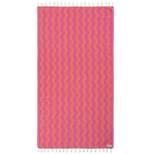 Sand Cloud Rumble Waves Towel in Coral - BoardCo