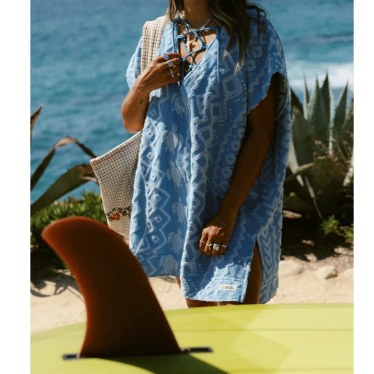 Sand Cloud Swimming Turtles Cover Up - BoardCo
