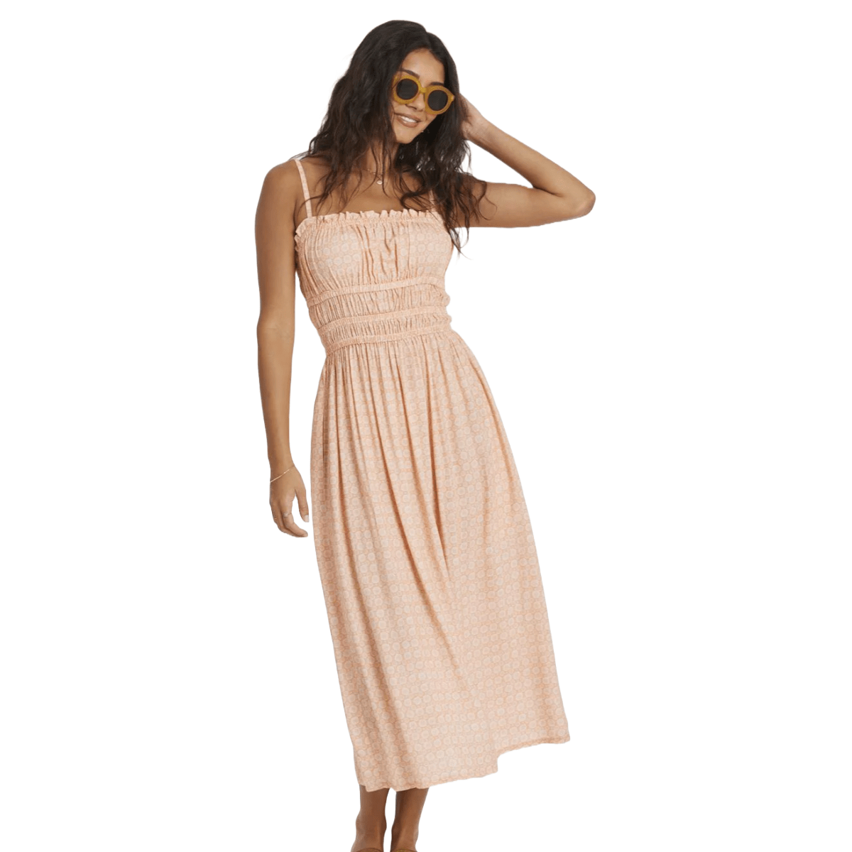 Sisstr Bay Breeze Woven Tank Dress in Sea Salt - BoardCo