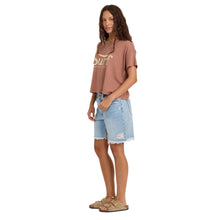 Sisstr Daybreak Crop Short Sleeve Tee in Mulberry - BoardCo