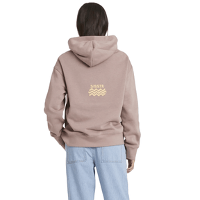 Sisstr Surf Long Sleeve Fleece Hoodie in Sweet Clay - BoardCo