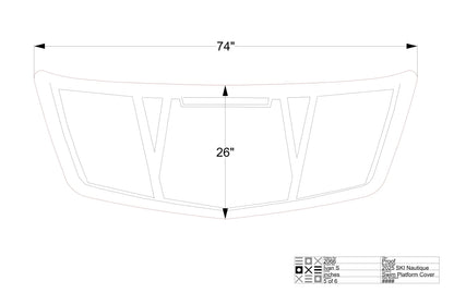 Ski Nautique Swim Platform Cover - BoardCo