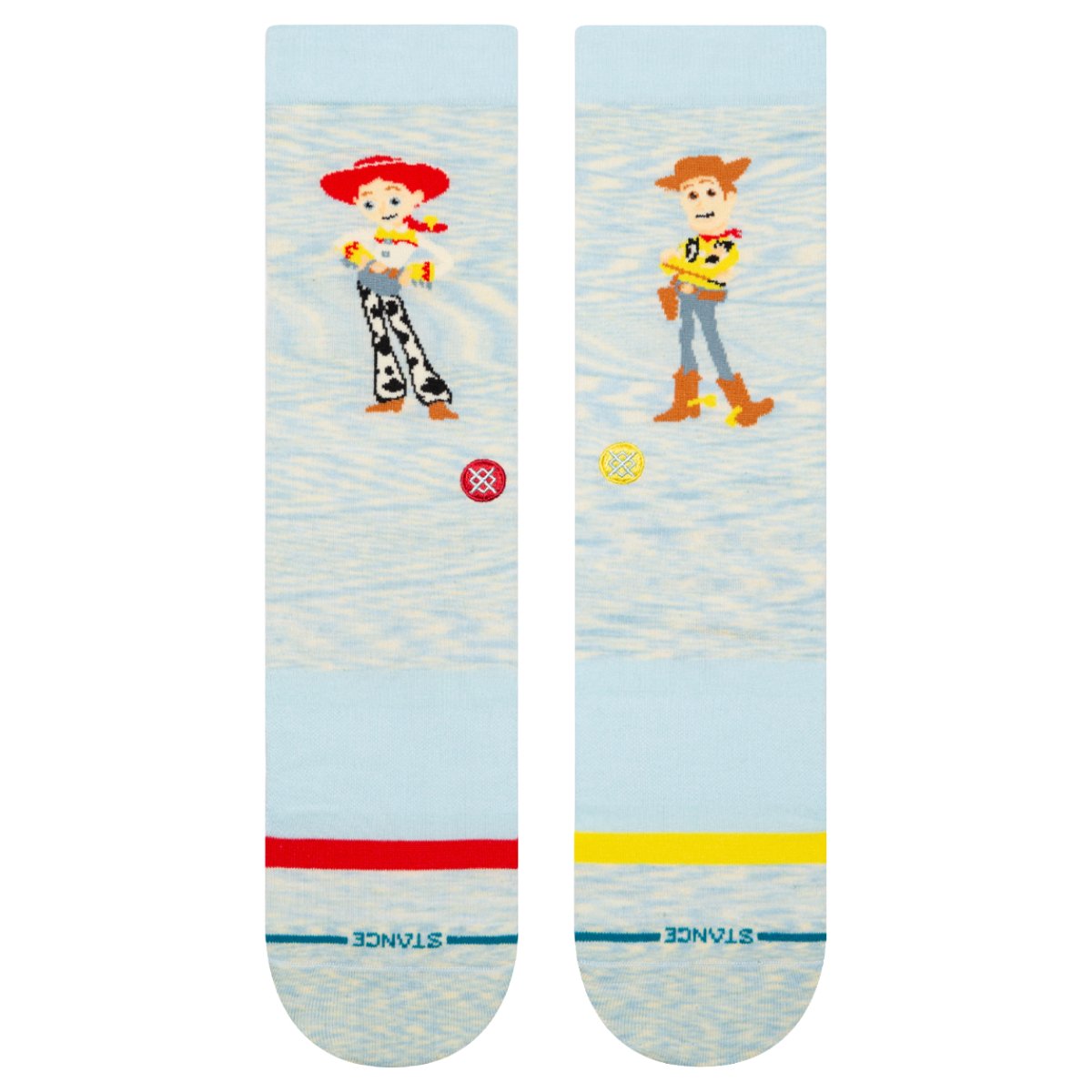 Stance Best Friends Crew Socks in Light Blue - BoardCo