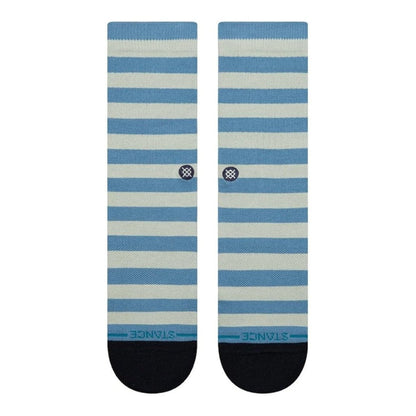 Stance Breton Crew Socks in Blue - BoardCo